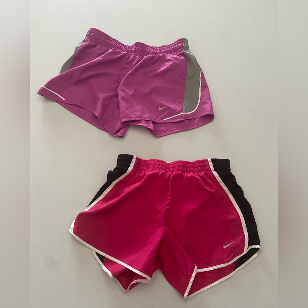 Pair of Nike Women's dri-fit running/workout shorts size small
